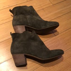 Steve Madden Olive Green Booties